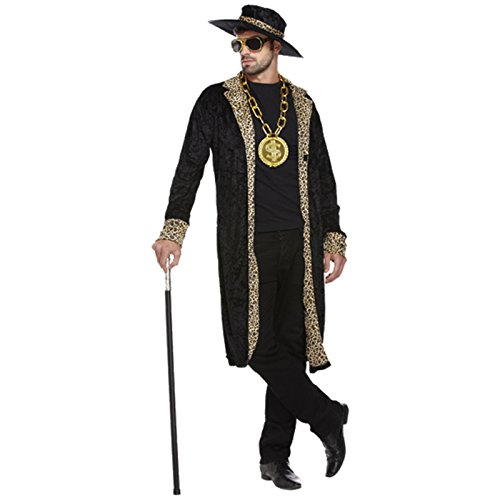 Spassprofi Pimp Daddy Samt Kostüm Herrenkostüm Macho Prolet Rapper Checker Spassprofi Pimp Daddy Samt Kostüm Herrenkostüm Macho Prolet Rapper Checker von Spassprofi