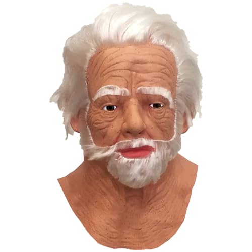 Spassprofi Vollmaske alter Mann Opa Greis Maske Faschingsmaske Karnevalsmaske Tattergreis Spassprofi Vollmaske alter Mann Opa Greis Maske Faschingsmaske Karnevalsmaske Tattergreis von Spassprofi