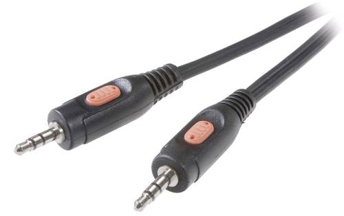 SpeaKa Professional SP-7870372 Klinke Audio Anschlusskabel [1x Klinkenstecker 3.5mm - 1x Klinkenstec von SpeaKa Professional