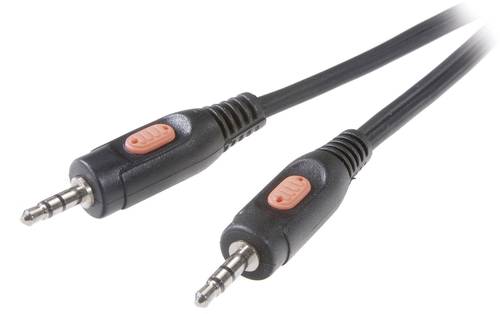 SpeaKa Professional SP-7870220 Klinke Audio Anschlusskabel [1x Klinkenstecker 3.5mm - 1x Klinkenstec von SpeaKa Professional