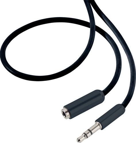 SpeaKa Professional SP-7870472 Klinke Audio Verlängerungskabel [1x Klinkenstecker 3.5mm - 1x Klinke von SpeaKa Professional