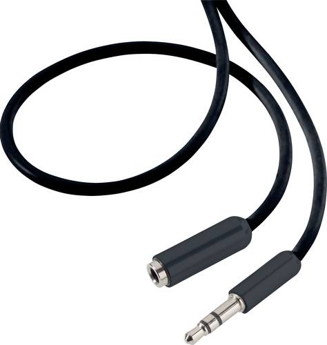 SpeaKa Professional SP-7870476 Klinke Audio Verlängerungskabel [1x Klinkenstecker 3.5mm - 1x Klinke von SpeaKa Professional