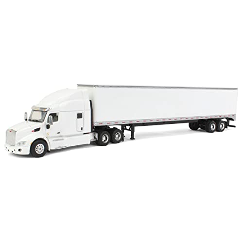 1/64 White Peterbilt 579 Sleeper & White Trailer w/Single Rear Door 33774 1/64 White Peterbilt 579 Sleeper & White Trailer w/Single Rear Door 33774 von Spec Cast