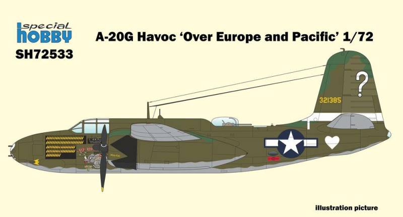 A-20G Havoc - Over Europe and Pacific von Special Hobby