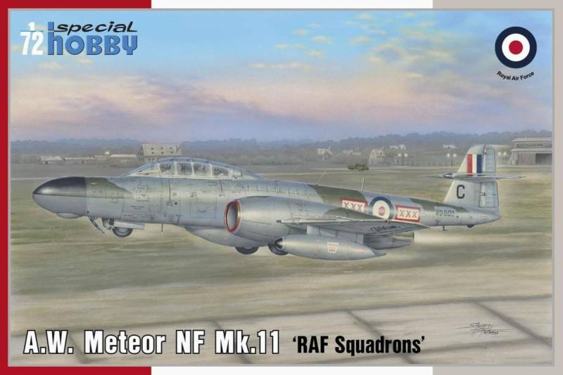 A.W. Meteor NF Mk.11 RAF Squardrons von Special Hobby