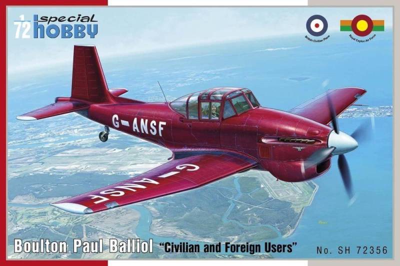 Bolton Paul Balliol - Civilian and Foreign Users Bolton Paul Balliol - Civilian and Foreign Users von Special Hobby