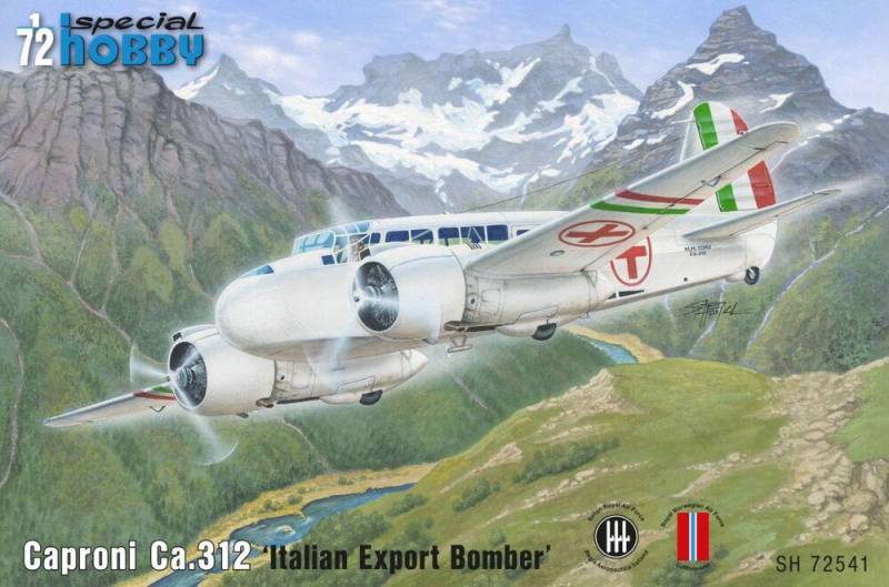Caproni Ca.312 - Italian Export Bomber Caproni Ca.312 - Italian Export Bomber von Special Hobby