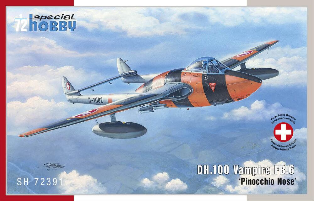 DH.100 Vampire FB.6 Pinocchio Nose DH.100 Vampire FB.6 Pinocchio Nose von Special Hobby