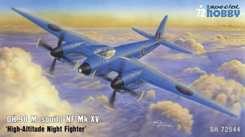 DH.98 Mosquito NF Mk.XV - High-Altitude Night Fighter von Special Hobby