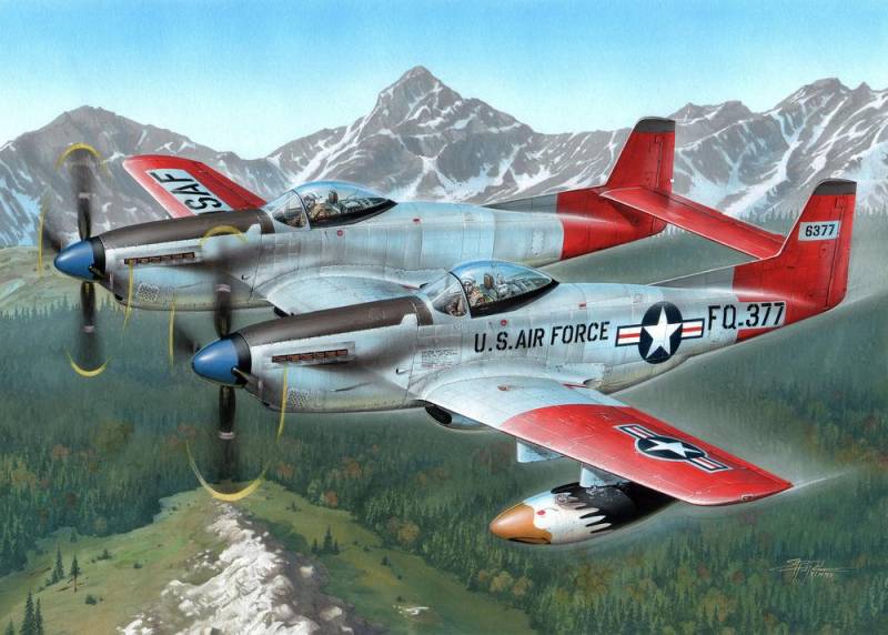 F-82H TwinMustang Alas. All Weather F. von Special Hobby