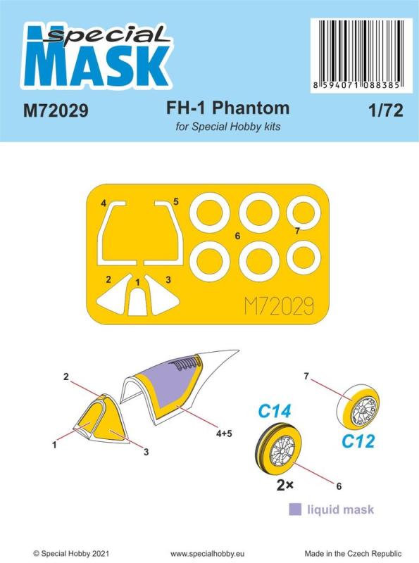 FH-1 Phantom - MASK FH-1 Phantom - MASK von Special Hobby
