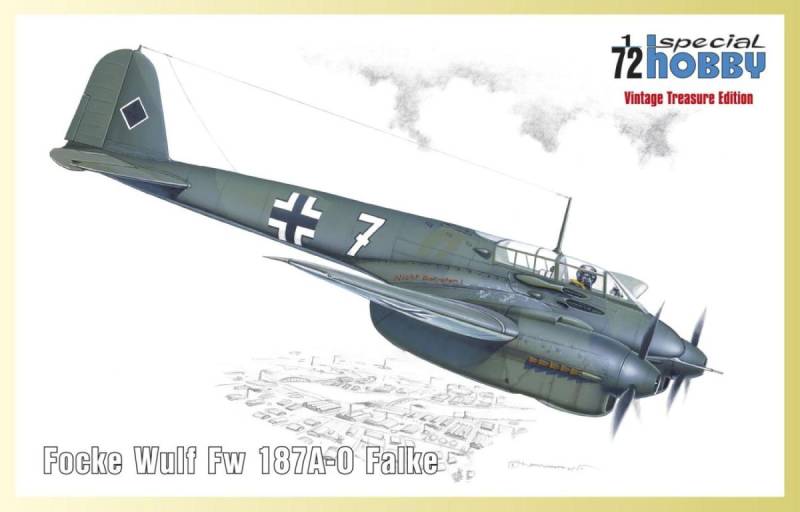 Focke Wulf Fw 187A-0 Falke von Special Hobby