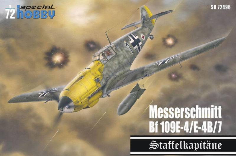 Messerschmitt Bf 109E-4/7 - Staffelkapitän Messerschmitt Bf 109E-4/7 - Staffelkapitän von Special Hobby