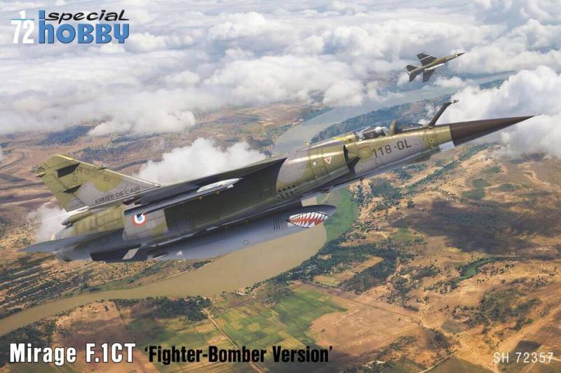 Mirage F.1CT - Fighter-Bomber Version von Special Hobby