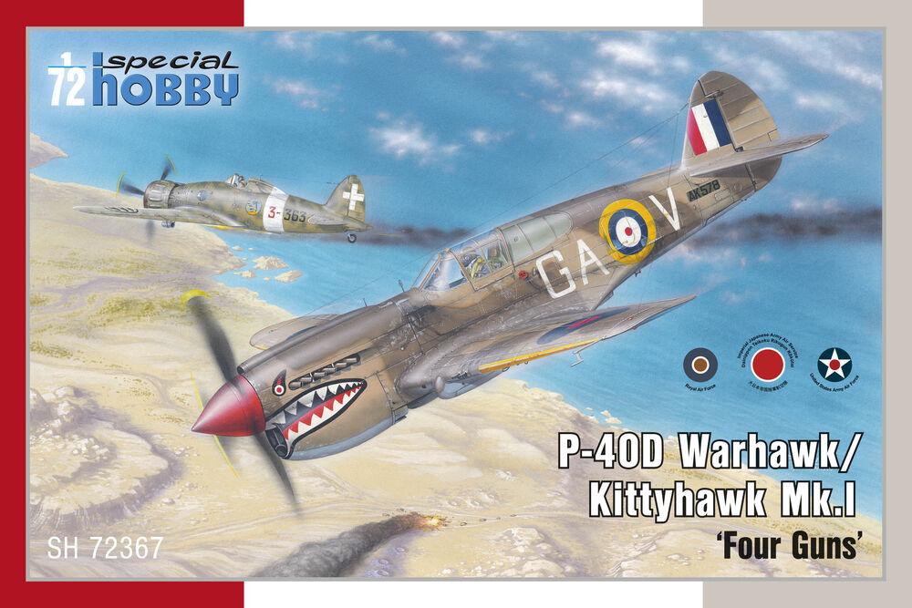 P-40D Warhawk/Kittyhawk Mk.I Four Guns P-40D Warhawk/Kittyhawk Mk.I Four Guns von Special Hobby