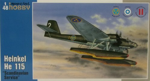 Special Hobby SH48146 - Heinkel He 115 Scandinavian Service Flugzeug Special Hobby SH48146 - Heinkel He 115 Scandinavian Service Flugzeug von Special Hobby