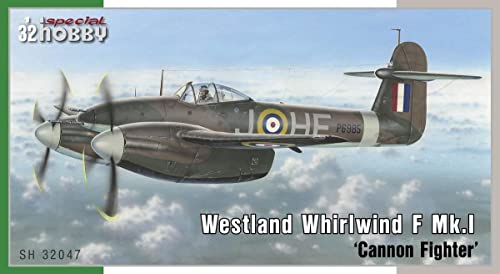 Special Hobby Westland Whirlwind F Mk.I Cannon Fighter 1:32 Plastikmodellflugzeug Kit von Special Hobby