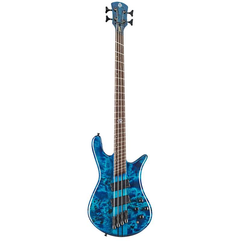 Spector NS Dimension MS 4 Black & Blue Gloss E-Bass von Spector