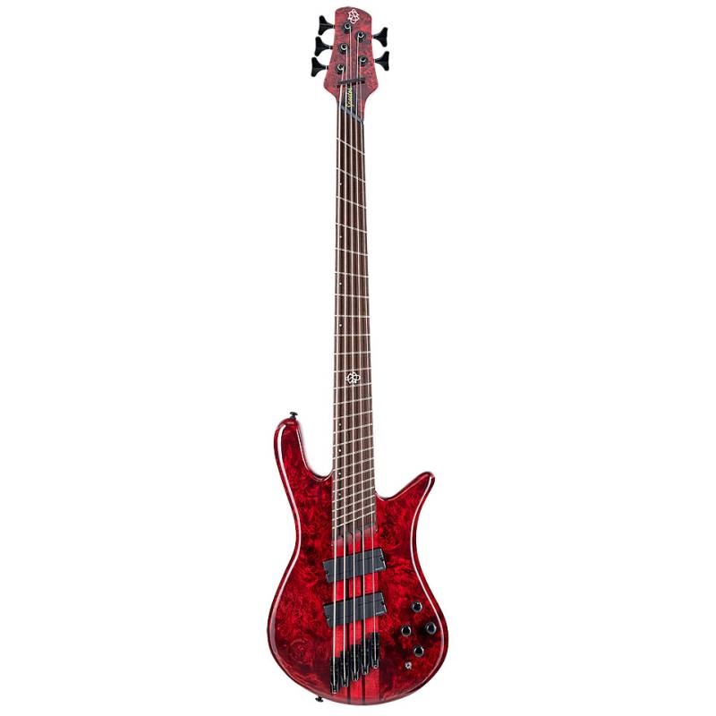 Spector NS Dimension MS 5 Inferno Red Gloss E-Bass von Spector