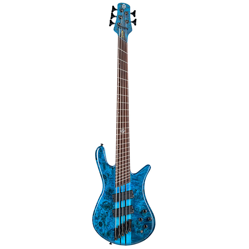 Spector NS Dimension MS 5 Black&Blue Gloss E-Bass von Spector