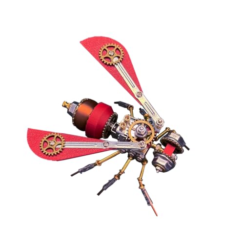 3D Metall Puzzle Ausrüstung Predator A - 120 Stück 3D-Montagemodell Spielzeug Kreatives Sammlerstück Ausstellungsstück Spielzeug Geschenk(Ausrüstung Raubtier A) von SpedUpX