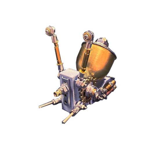 3D Metall Puzzle Schnecke - 89 Stück Steampunk Modell Erwachsene DIY Hand Montage für Geburtstag Geschenk(Golden) von SpedUpX