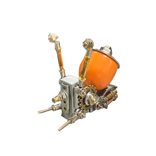 3D Metall Puzzle Schnecke - 89 Stück Steampunk Modell Erwachsene DIY Hand Montage für Geburtstag Geschenk(Orange) von SpedUpX
