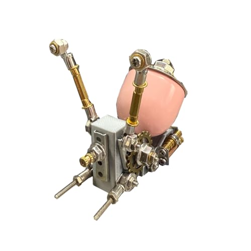 3D Metall Puzzle Schnecke - 89 Stück Steampunk Modell Erwachsene DIY Hand Montage für Geburtstag Geschenk(Rosa) von SpedUpX