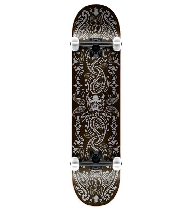 Speed Demons Skateboard - 7, 75 '' - Bandana Complete - Schwarz/ - Speed Demons - One Size - Skateboards Speed Demons Skateboard - 7, 75 '' - Bandana Complete - Schwarz/ - Speed Demons - One Size - Skateboards von Speed Demons