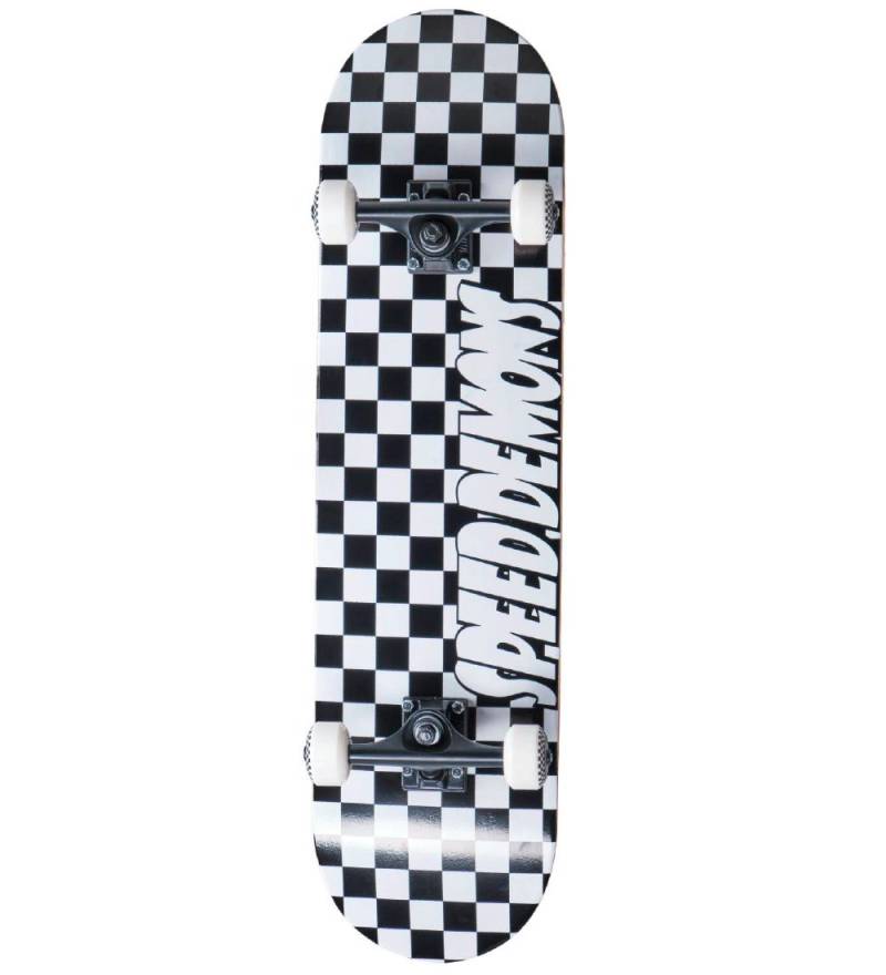 Speed Demons Skateboard - 8 '' - Checkers Complete - Checkers - Speed Demons - One Size - Skateboards Speed Demons Skateboard - 8 '' - Checkers Complete - Checkers - Speed Demons - One Size - Skateboards von Speed Demons