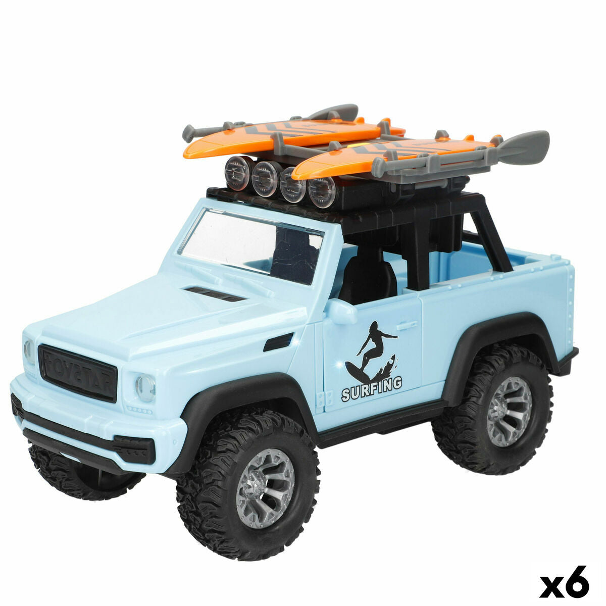 Auto mit Schwungrad-Antrieb Speed & Go (6 Stück) von Speed & Go