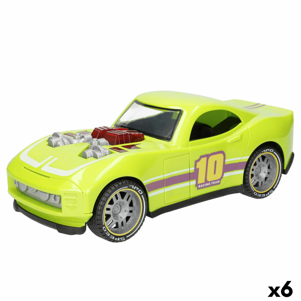 Auto mit Schwungrad-Antrieb Speed & Go 1:14 (6 Stück) von Speed & Go