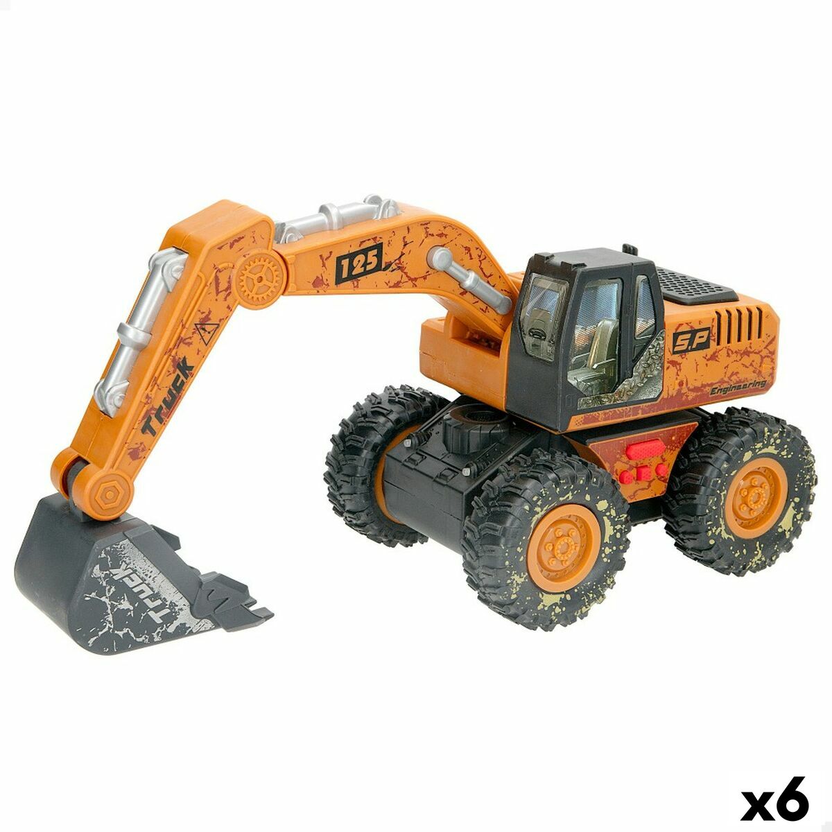Bagger Speed & Go Licht Sound 26 x 15 x 12 cm (6 Stück) von Speed & Go