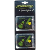 Speedminton 400401 - Speedlights 8 Stück, gelb von Speedminton