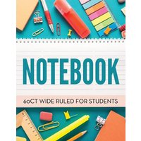 Notebook 60Ct Wide Ruled For Students von Speedy