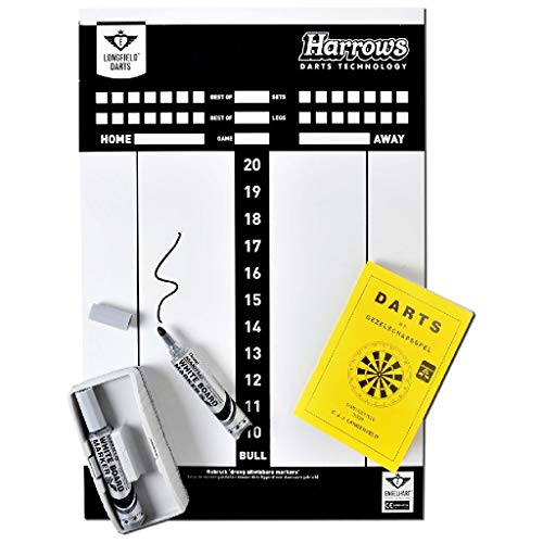 Speelgoed 060480 - Darts und Zubehör Dart Scorebord Whiteboard, Mehrfarbig von Speelgoed