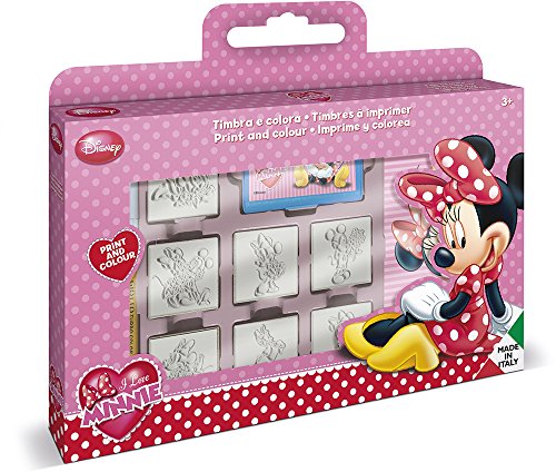 Speelgoed 7866 - Drucken und Stempeln Stempelset Minnie Mouse 7 Stempels, Mehrfarbig von Speelgoed