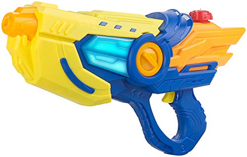 Speeron Wasserpistole: Batteriebetriebene Wasser-Spritzpistole mit LED-Lichteffekt, 600 ml (Elektrische Wasserpistole, Batteriebetriebene, Wasserbomben) Speeron Wasserpistole: Batteriebetriebene Wasser-Spritzpistole mit LED-Lichteffekt, 600 ml (Elektrische Wasserpistole, Batteriebetriebene, Wasserbomben) von Speeron