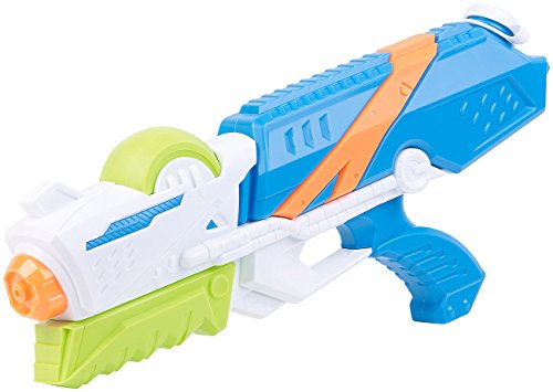 Speeron Spritzpistole: XL-Kinder-Wasserpistole mit extra-großem Wassertank, 850 ml (Wasserkanone Kinder, Spielzeug-Pistole, Wasserbomben) Speeron Spritzpistole: XL-Kinder-Wasserpistole mit extra-großem Wassertank, 850 ml (Wasserkanone Kinder, Spielzeug-Pistole, Wasserbomben) von Speeron