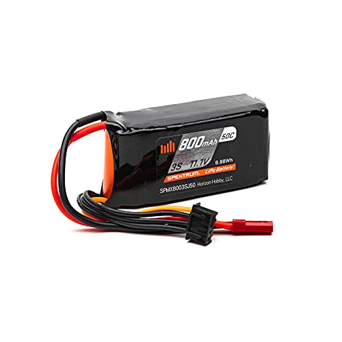 11,1 V 800mAh 3S 50C LiPo-Akku: JST von Spektrum