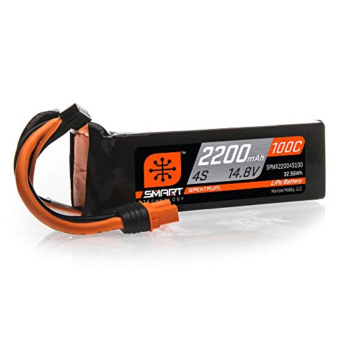 14,8 V 2200 mAh 4S 100C Smart LiPo-Akku: IC3 von Spektrum