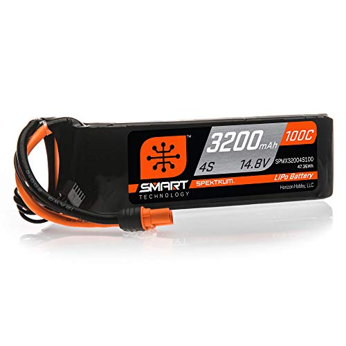14,8 V 3200 mAh 4S 100C Smart LiPo-Akku: IC3 14,8 V 3200 mAh 4S 100C Smart LiPo-Akku: IC3 von Spektrum