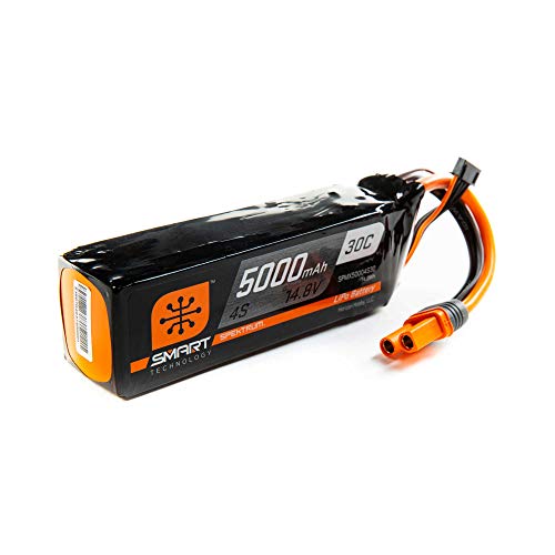 14,8 V 5000mAh 4S 30C Smart LiPo-Akku: IC5 von Spektrum