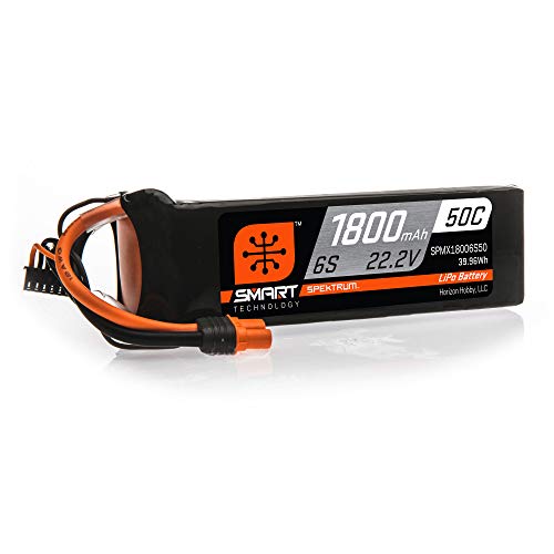 22,2 V 1800 mAh 6S 50C Smart LiPo-Akku: IC3 von Spektrum