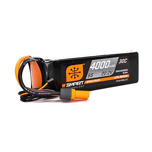 22.2V 4000 mAh 6S 30C Smart LiPo-Akku, IC5 von Spektrum