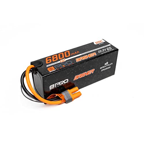 Spektrum 22.2V 6800mAh 6S 120C Smart G2 Pro Basher LiPo Battery: IC5 Spektrum 22.2V 6800mAh 6S 120C Smart G2 Pro Basher LiPo Battery: IC5 von Spektrum