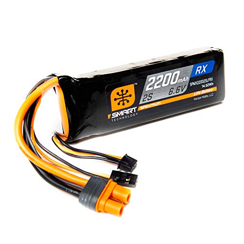 6,6 V 2200 mAh 2S 15C Smart LiFe-Empfänger-Akku: Universal-Empfänger, IC3 6,6 V 2200 mAh 2S 15C Smart LiFe-Empfänger-Akku: Universal-Empfänger, IC3 von Spektrum
