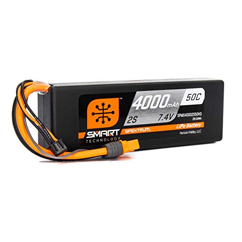 7,4 V 4000 mAh 2S 50C Smart LiPo-Akku, IC3 7,4 V 4000 mAh 2S 50C Smart LiPo-Akku, IC3 von Spektrum