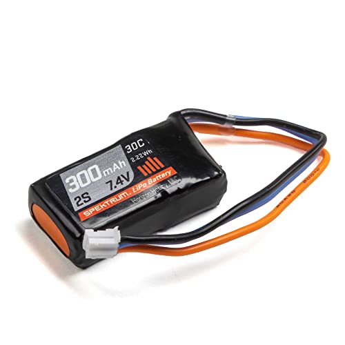 Spektrum 7.4V 300mAh 2S 30C LiPo Battery: PH Spektrum 7.4V 300mAh 2S 30C LiPo Battery: PH von Spektrum