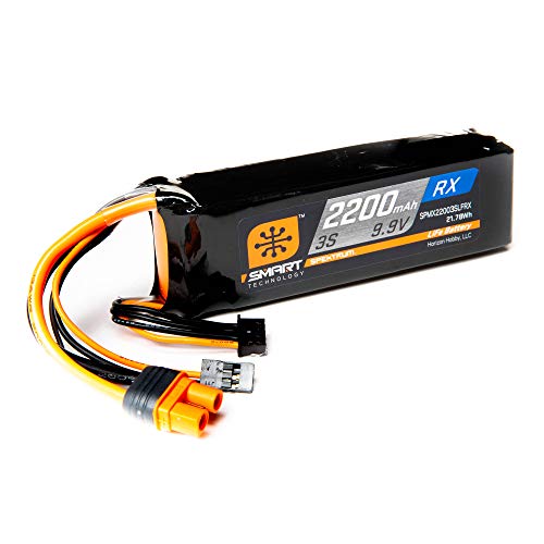 9,9 V 2200 mAh 3S Smart LiFe-ECU Akku: Universal-Empfänger, IC3 von Spektrum